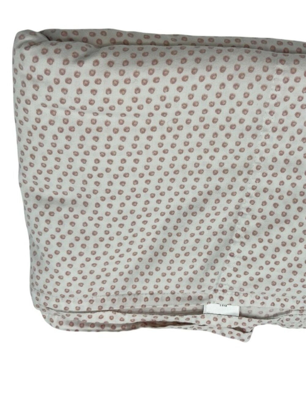 Better Homes & Gardens Pink Dotted 100% Cotton Full Size Flat Sheet Bedding